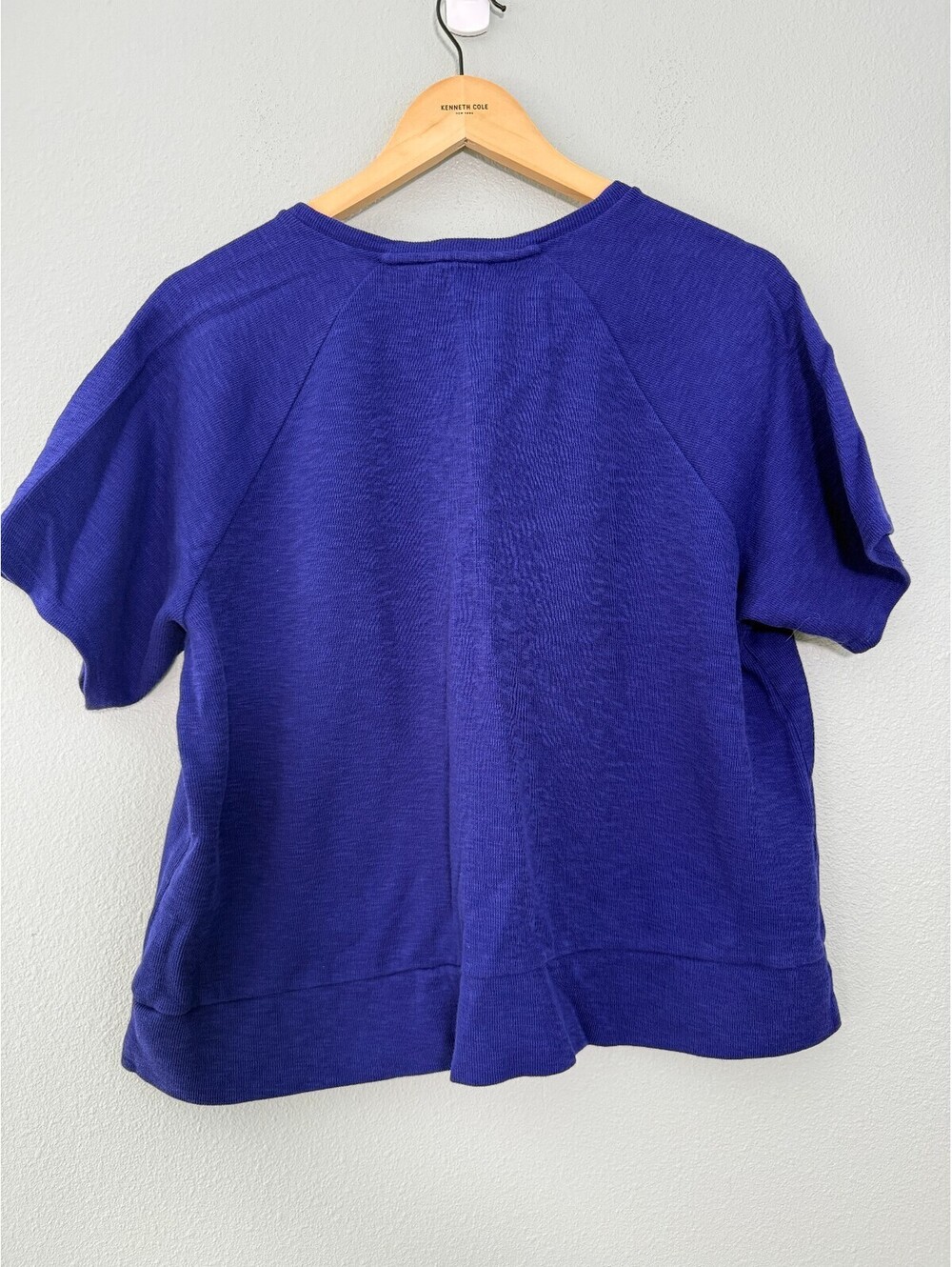 Eileen Fisher Organic Cotton Slubby Rib Knit Sleeve Top - Women's Medium NWOT - Picture 4 of 5
